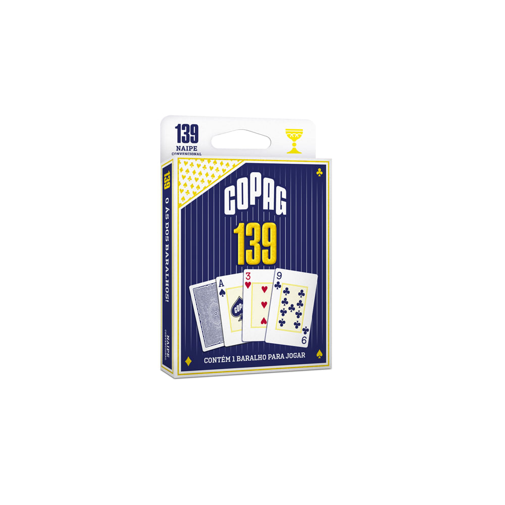 Jogo de Cartas / Baralho - Truco/Poker- Blister 139- Copag