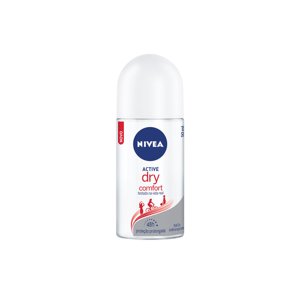 Desodorante Nivea Rollon Dry Comfort 50ml - Soares Atacado Distribuidor