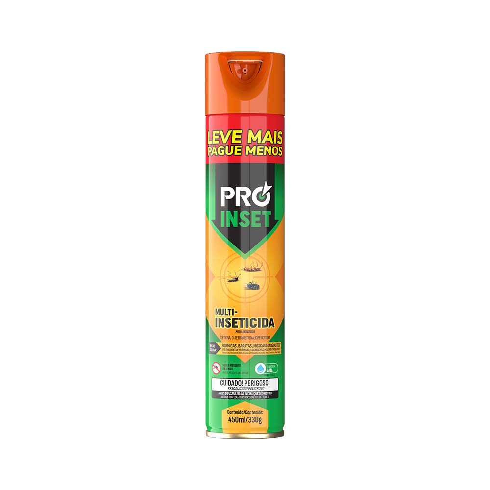 Multi Inseticida Proinset Aero Promocional 450ml